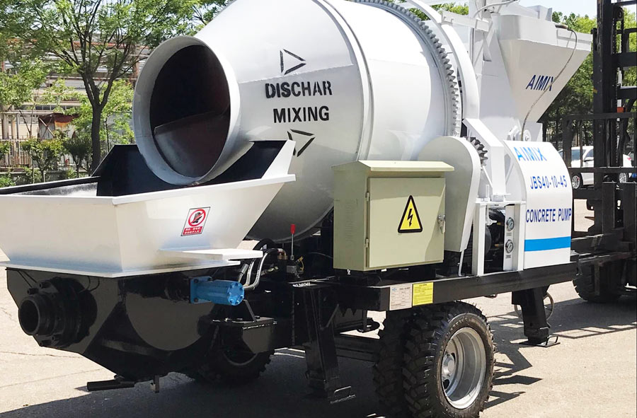 Aimix Electric Concrete Mixer Pump Has Been Exported To Bangladesh