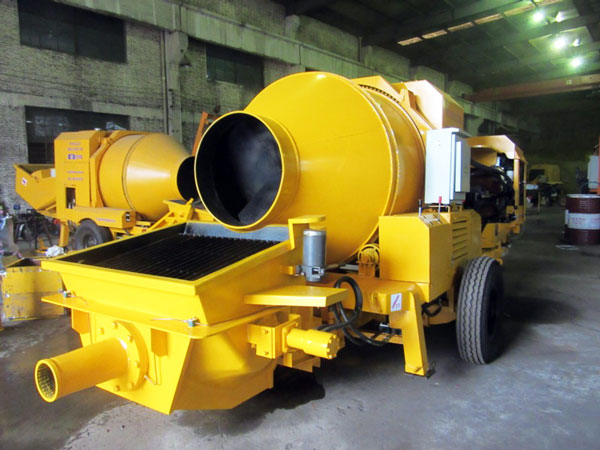 diesel concrete mixer pump for sale