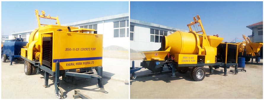 diesel concrete pump ready to Fiji
