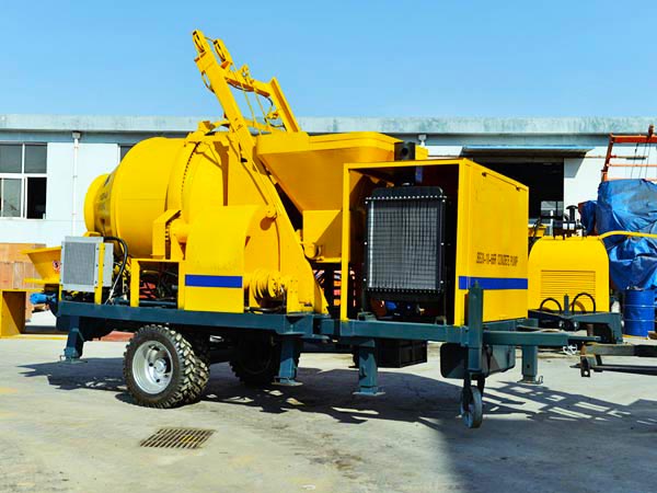 ABJZ30C Diesel Concrete Mixer Pump