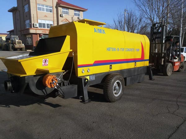 ABT90C diesel engine concrete pump