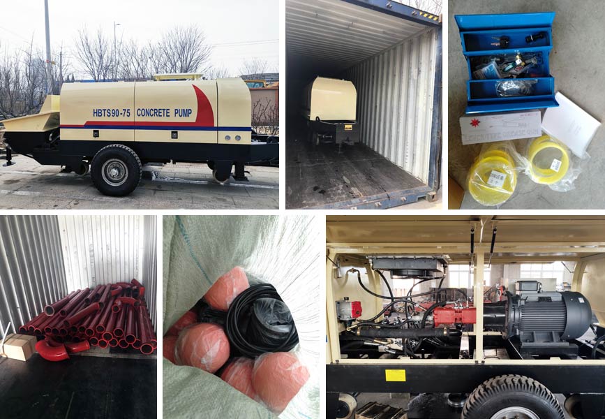 Exporting Concrete Pump to Korea
