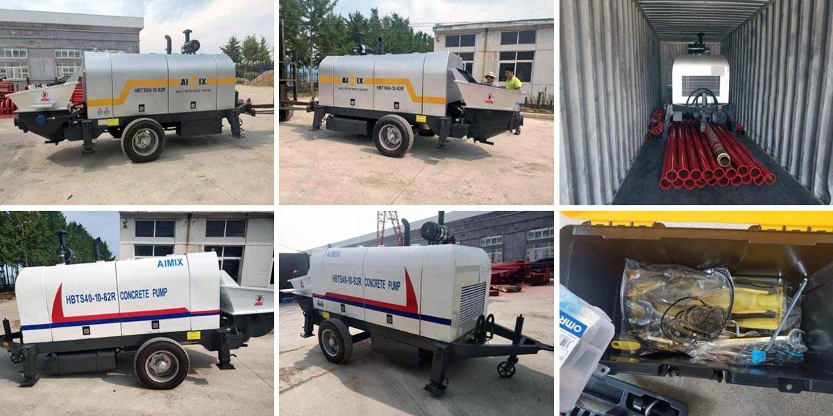 Transporting Concrete Pumps to Pakistan