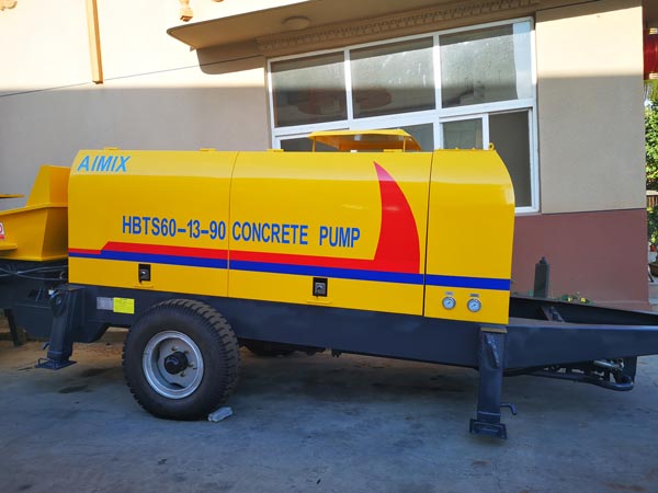 Concrete Pump in Factory