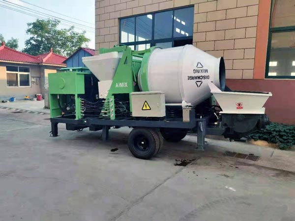 ABJZ40C Diesel Concrete Mixer Pump