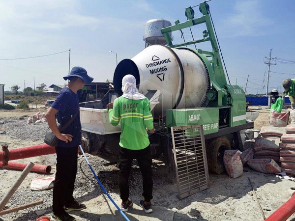 Mixer Pump Working