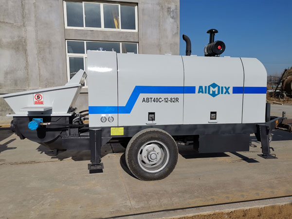 Delivering ABT40C Diesel Concrete Pump