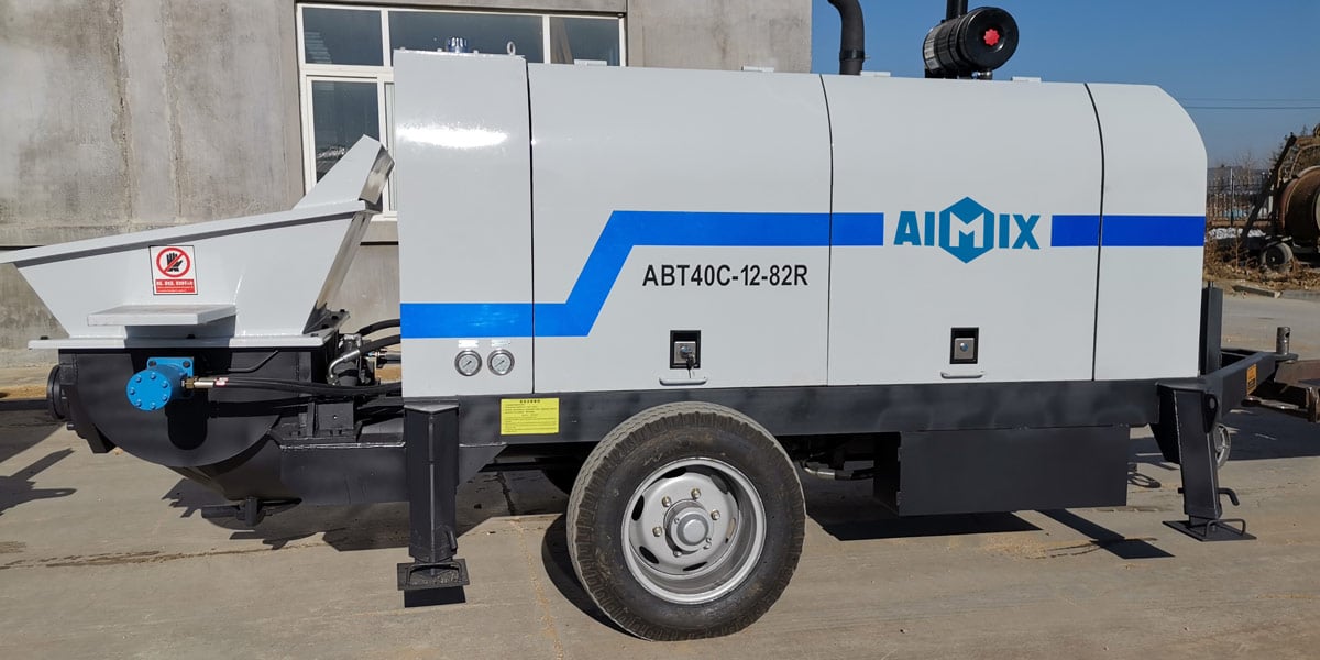 Concrete Pump for Sale Canada - AIMIX Group Machinery
