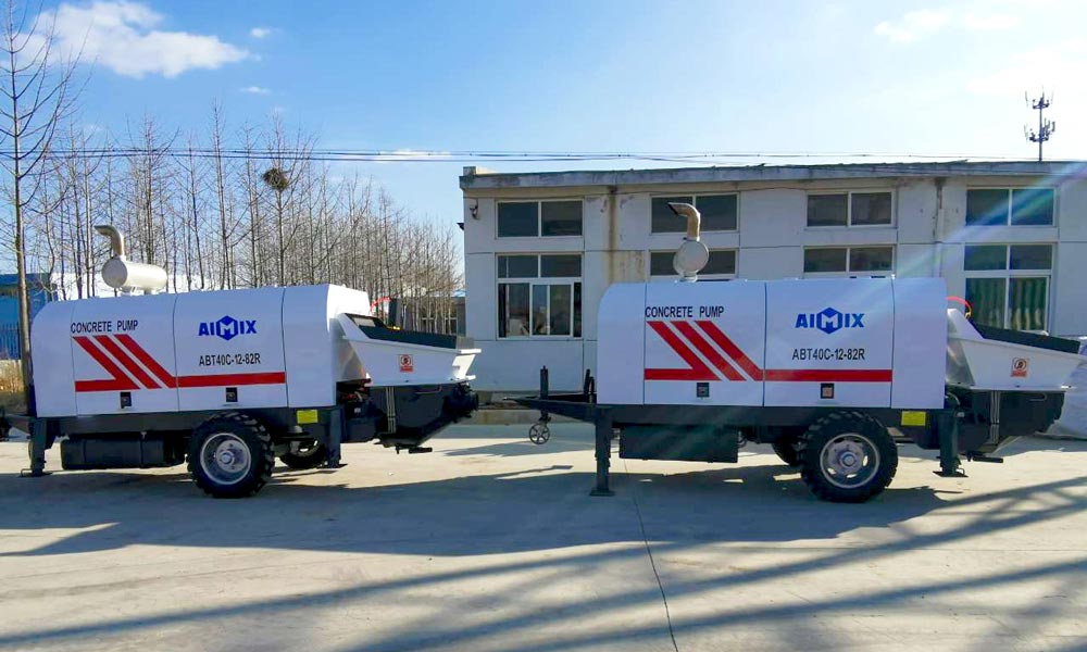 Aimix ABT40C Trailer Concrete Pumps