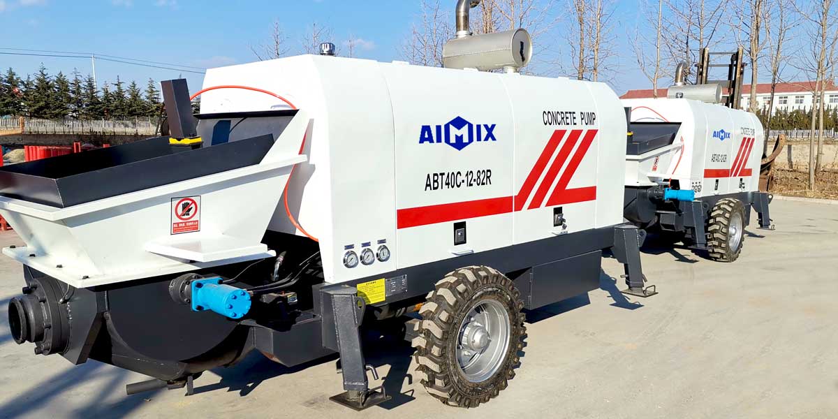 Concrete Pump for Sale Canada - AIMIX Group Machinery