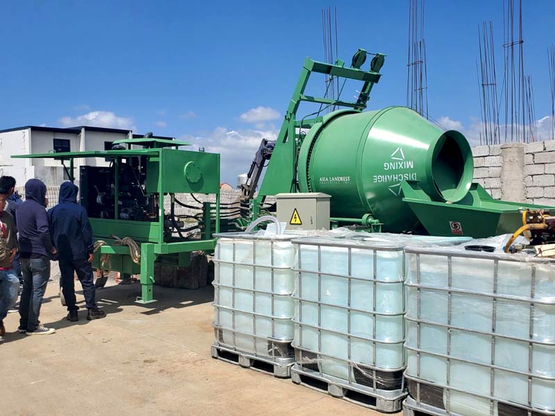 ABJZ40C Diesel Concrete Mixer Pump