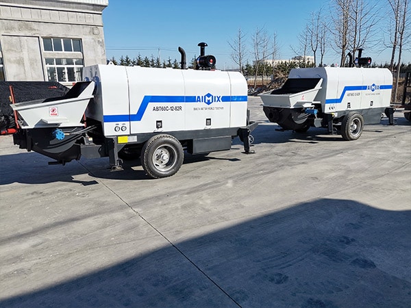 ABT60C Diesel Concrete Pump in Factory
