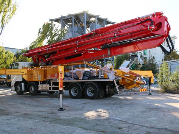 57m Boom Pump in The Dominican Republic