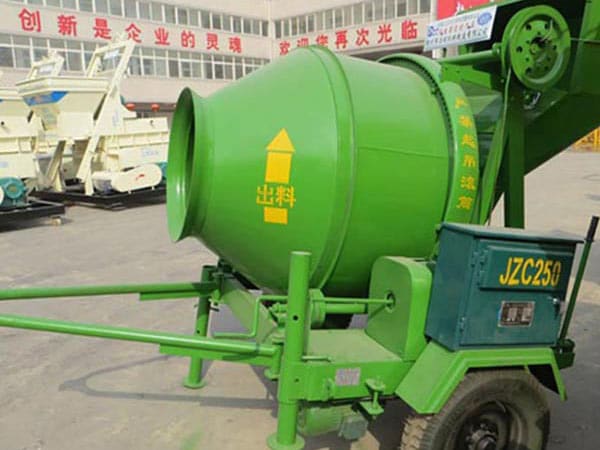 JZC Series Electric Portable Concrete Mixer