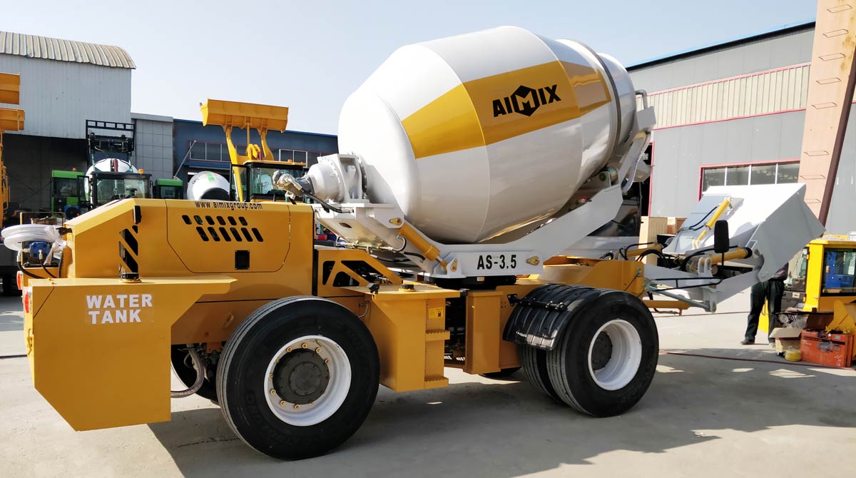 Large Portable Concrete Mixer