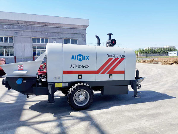 40 m3/h Trailer Concrete Pump