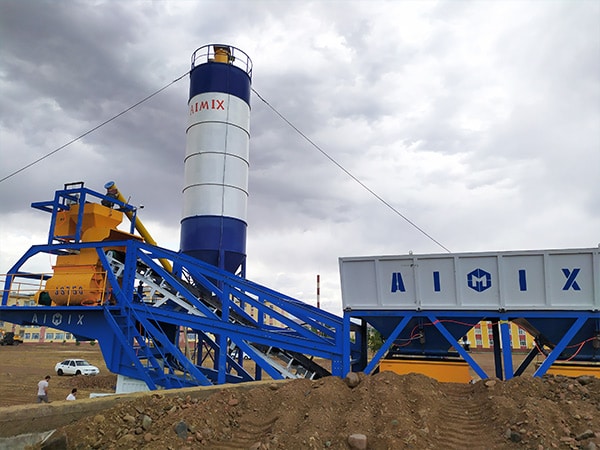 JS750 for AJY35 Concrete Plant