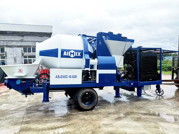 Mini Diesel Concrete Mix Pump