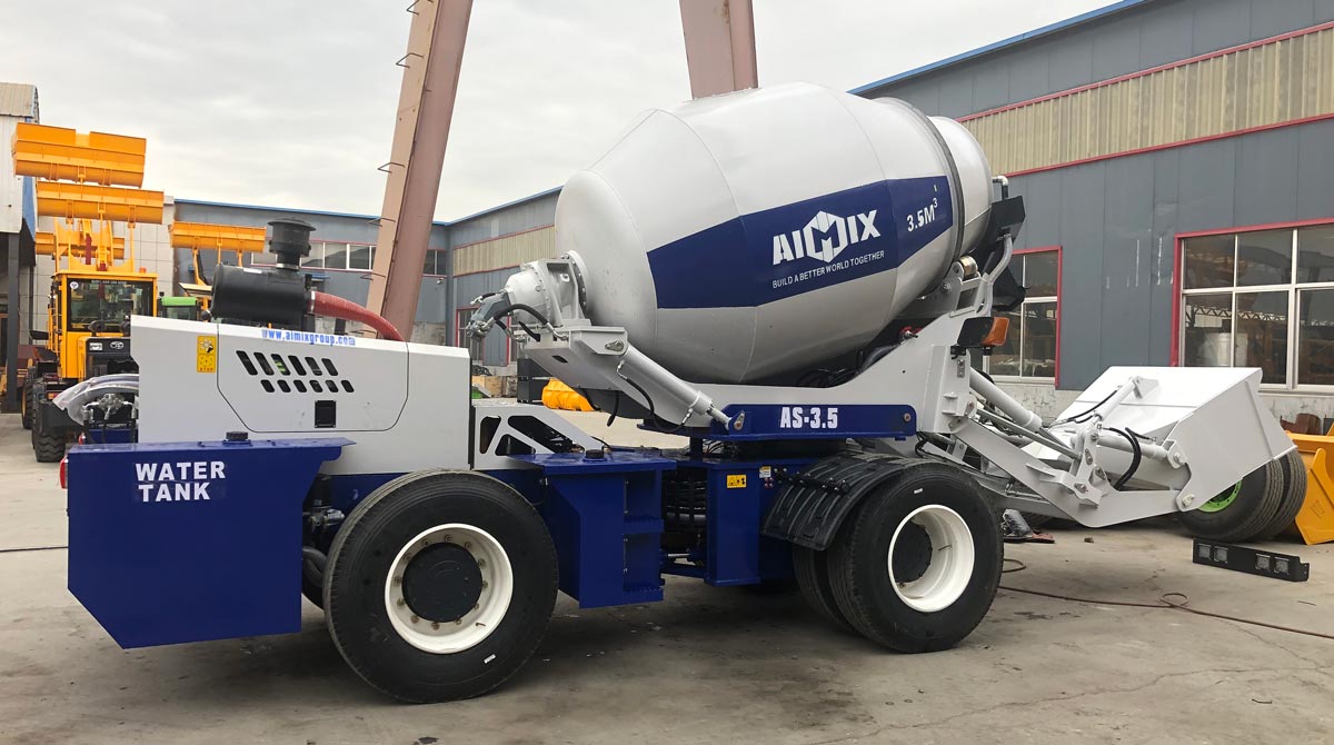 Delivering AS-3.5 self loader mixer to Somalia