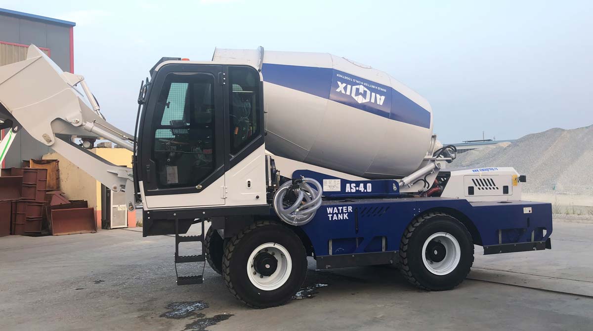 Exporting AS-4.0 Self Loading Concrete Mixer to Russia
