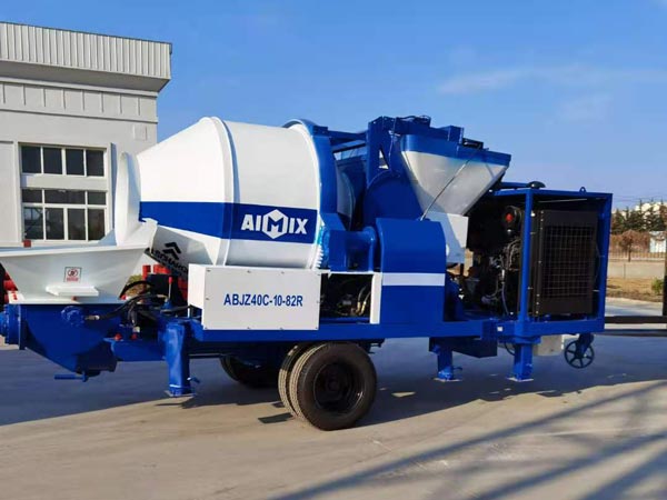 Exporting ABJZ40C Diesel Mixer Pump to UK