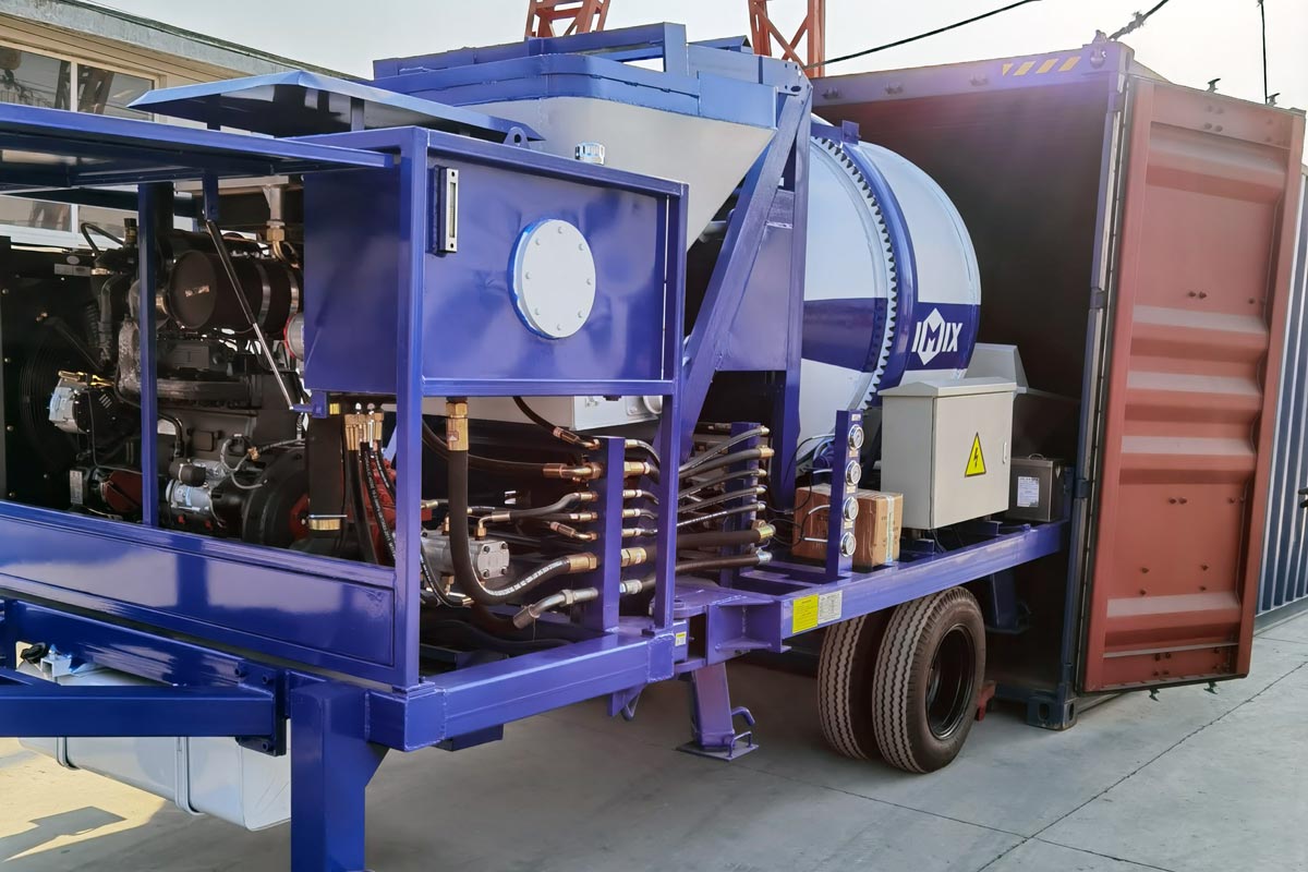 Exporting ABJZ40C Mixer Pump to The Philippines