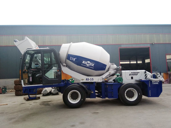 AS-3.5 Self Loading Concrete Mixer Tanzania