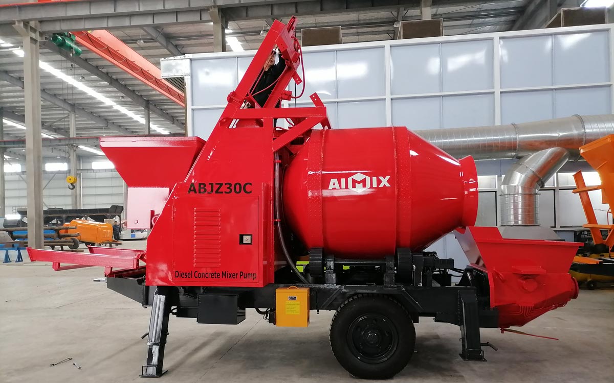 Exporting AIMIX Concrete Mixer and Pump to Malaysia