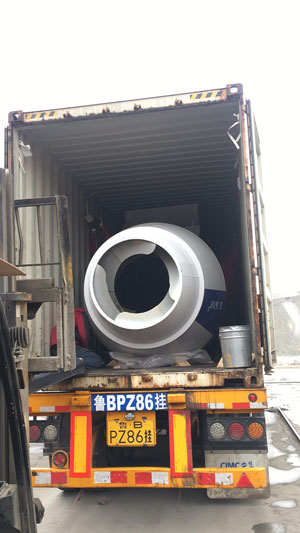 Loading Mixer Drum