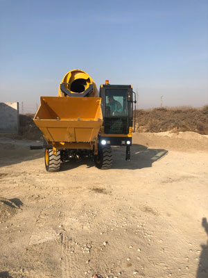 Self Loading Mixer Testing