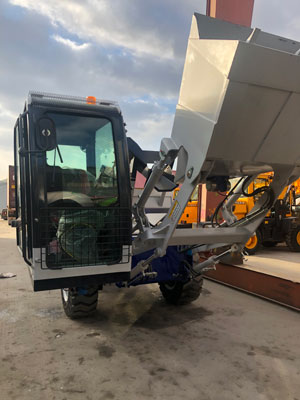 Self Loading Mixer in Factory