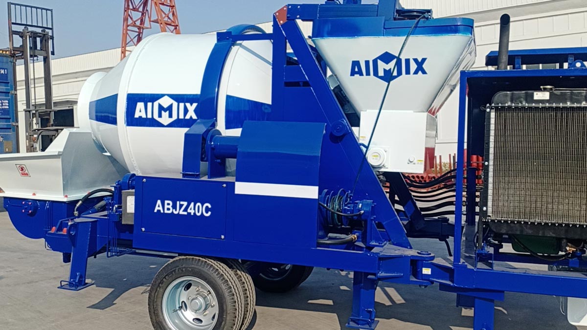 Exporting ABJZ40C Diesel Mixer Pump to Indonesia