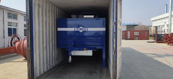 Loading Concrete Pump Machine