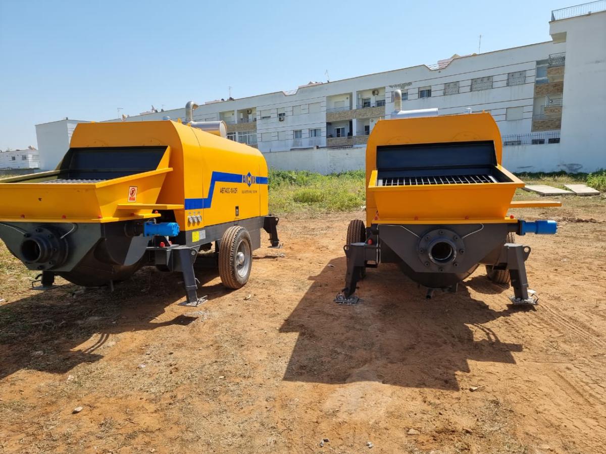 AIMIX ABT40C Diesel Concrete Pumps in Morocco