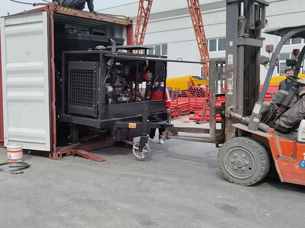 Loading Mixer Pump Machine