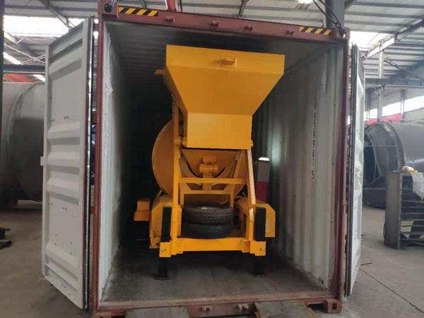 Transporting JZM500 Concrete Mixer