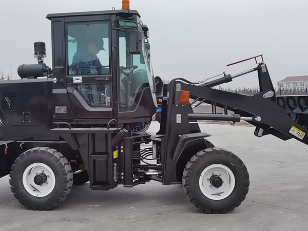 Wheel Loader Transporting