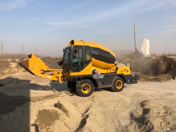 AS-4.0 Self Loading Concrete Mixer in Sri Lanka
