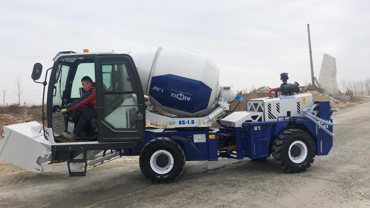 Self Loading Concrete Mixer in Sri Lanka