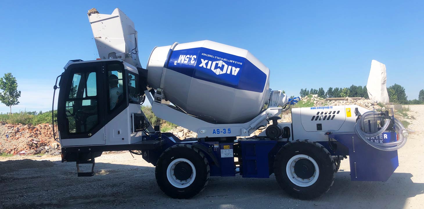 AIMIX Self Loading Concrete Mixer for Sale in Botswana