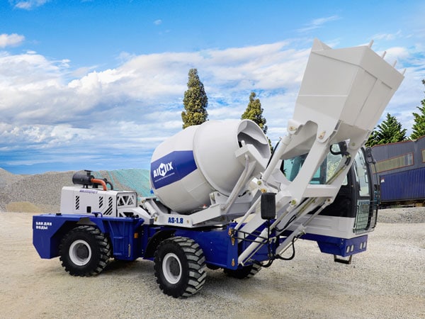 AS-1.8 self loading mixer in Botswana