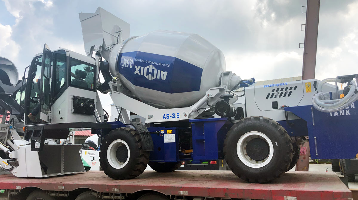 AS3.5 and AS4.0 Self Loading Mixers Were Exported to Russia