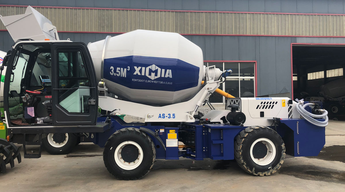Exporting Aimix AS-3.5 Self Loading Mixer to Russia