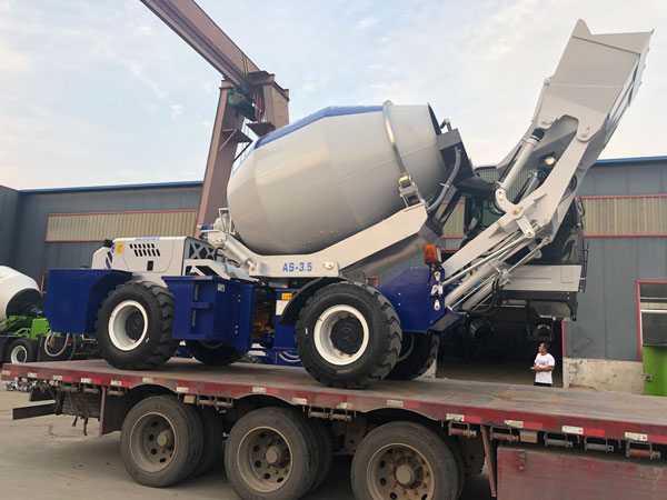Loading AS-3.5 Self Loader Mixer