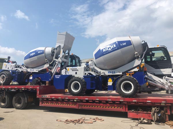 Self Loading Mixers Ready to Alatum, Kazakhstan