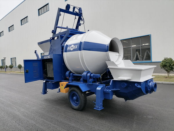 ABJZ30C Diesel Concrete Mixer and Pump in Malaysia