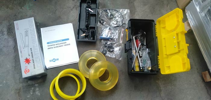 Concrete Pump Machine Components