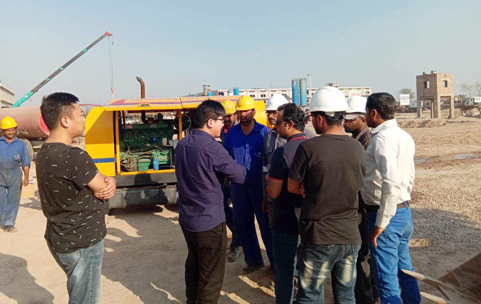 ABT40C Diesel Concrete Pump in Pakistan