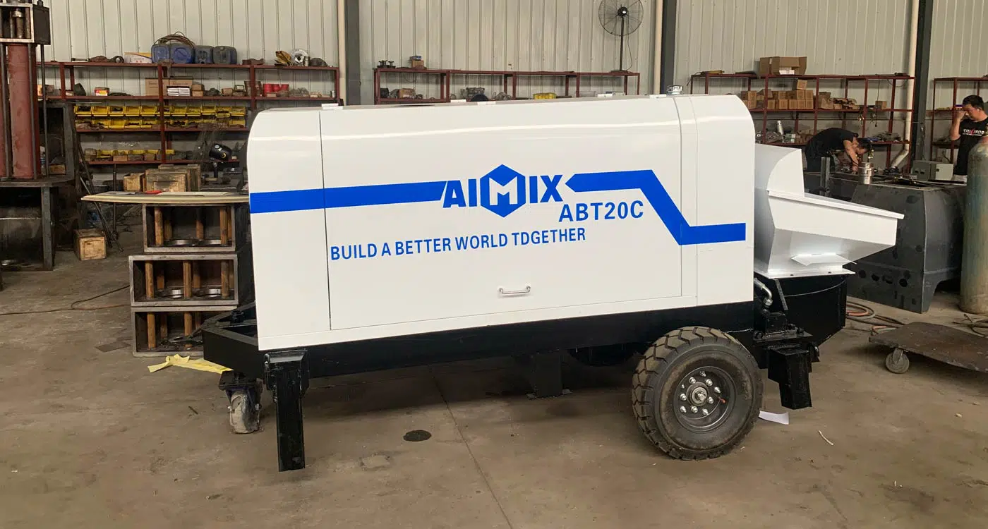 ABT20C Diesel Concrete Pump With Small Size