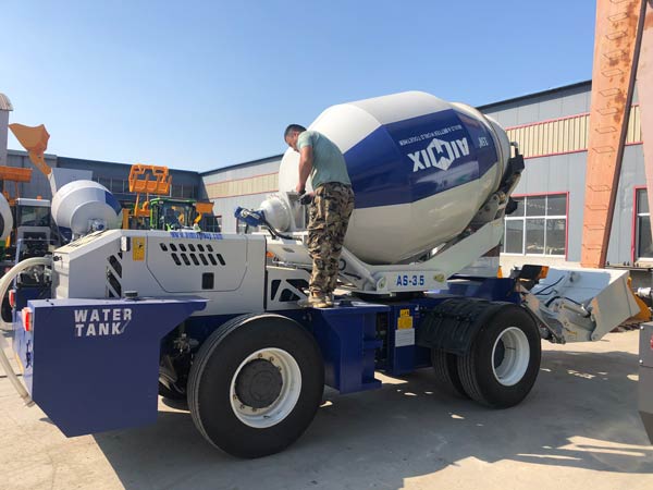AS-3.5 Self Loader Mixer to Indonesia
